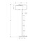 Monarch Specialties Lighting, 61"h, Floor Lamp, Black Metal, Beige Shade, Contemporary, Modern I 9690 - alternate 2