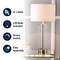 Jonathan Y Collins 29.25" Glass LED Table Lamp, Brass Gold JYL2005A - alternate 6