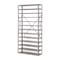 Pucel Bin Shelving Rack, 13 Shelves, 48 Bins, 36 in W x 73 in H x 12 in D, Red BR-1236-13-48 - alternate 1