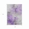 Homeroots 8' X 10' Purple Eggplant And Ivory Abstract Washable Indoor Outdoor Area Rug 616841 - alternate 6