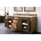 James Martin Vanities Bristol 72'' D Vanity, Saddle Brown w/ Ethereal Noctis Silestone Top w/FreePower Wireless Charger 157-V72-SBR-FENC - alternate 3