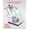 Vevor Food Processor Vegetable Chopper w/ 6 Blades Food-Grade Stainless Steel Blender VC65MS - alternate 4