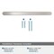 Amerock Rift 6-5/16 inch (160mm) Center-to-Center Satin Nickel Cabinet Pull, 25PK 25VMP36906G10 - alternate 3