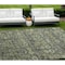 Homeroots 8' X 10' Blue and Green Floral Washable Non Skid Indoor Outdoor Area Rug 564335 - alternate 1