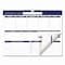 Global Printed Products Weekly Family Planner, 17 x 13, White/Blue Sheets, 52 Weeks: Undated SPLS-0079 - alternate 1