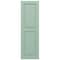 Ekena Millwork True Fit PVC, Two Equal Raised Panel Shutters, Seaglass, 12W x 32H, PR TFP101RPF12X032SG - alternate 11