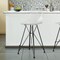 Leisuremod Cresco Acrylic Barstool - Modern ABS Plastic Counter Stool with Steel Legs & Footrest CRBL-30CL - alternate 4