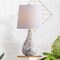 Jonathan Y Mona 20.5" Mini LED Table Lamp, Seashell JYL1024A - alternate 4