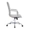 Leisuremod Harris High-Back Faux Leather Office Chair, Tan HOT19TL - alternate 7