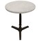 Homeroots 24" Gray And Black Stone And Iron Round Dining Table 488590 - alternate 3