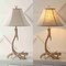 Jonathan Y Antler 27.5" Rustic Resin LED Table Lamp, Beige JYL6305B - alternate 6