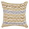Homeroots Set of Two 18" X 18" Orange Beach Chevron Cotton Zippered Pillow, 2PK 535268 - alternate 4