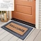 Gardenised Natural Coir and Non-Slip Rubber Doormat with Embossed Welcome Design, Modern Welcome QI004892 - alternate 5