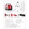 Vevor 1650ft Rotary Laser Level Kit Self Leveling Red Line 0.06 in/100 ft LRE205 - alternate 2