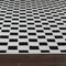 Homeroots 5' X 7' Black and White Geometric Distressed Indoor Outdoor Area Rug 558810 - alternate 6
