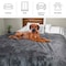 Lavish Home Waterproof Blanket King-Size Blanket for Kids, Pets, & Outdoors Throw for Bed, Couch, Chair & Car HT-THROW3-GRY - alternate 5