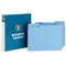 Business Source File Folder, Blue, Paperboard, PK100 BSN65779 - alternate 2