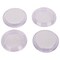 Prosource Caster Furniture Glide, Plastic, Clear, Clear, 2-1/4 x 2-1/4 x 5/8 in Dimensions FE-50820-PS - alternate 1