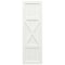 Ekena Millwork True Fit PVC Center X-Board Farmhouse Fixed Mount Shutters, Unfinished , 15W x 41H, PR TFP107FH15X041UN - alternate 7