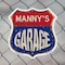 Signmission Manny's Garage, 6 Inch X 6 Inch, Plastic Sign SHI-P-6-383-MANNY - alternate 4
