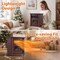 Edendirect 1500-Watt  Electric Infrared Convection Space Heater with Remote Control, Wi-Fi , Brown ZR-GD9315BCW-3JAWF - alternate 2