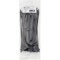 Monoprice Cable Tie, 8 in L, Black, Nylon, 40 lb Strength, 100 PK 5761 - alternate 1