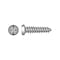 Hillman Sheet Metal Screws No. 14 X 1 in L Phillips/Slotted Pan Head Zinc-Plated 74087 - alternate 1