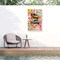 Trademark Fine Art Outdoor Canvas Art Jess Stempel Better Things Wall Art for Patios, or Gardens GRL01731-OC3047WR - alternate 1
