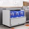 Koolmore 49 in. Commercial Milk Cooler for School and Cafeteria, 12 Crate Capacity with Heavy Duty Casters KM-MC49-HDC - alternate 2