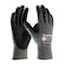 Pip Coated Gloves, Foam Nitrile, Foam, Palm & Fingers, 4 Abrasion Level, Gray, M (8) 12 PK 34-900/M - alternate 2