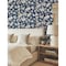 York Wallcoverings Passion Flower Toile Navy Wallpaper RT7856 - alternate 5