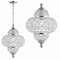 Jonathan Y Juliette 12" Crystal/Metal LED Pendant, Chrome JYL6111A - alternate 7