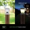 Home Zone Security 12-Lumen-Each 4 x 4 Solar LED Post Cap Lights, White ELI1402V - alternate 3