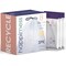 Happimess 5.3-Gal. (20L) Drawstring Unscented Trash Can Liner, Clear (60-Count, 3-Packs of 20) HPM3000B-CLEAR - alternate 4