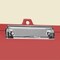 Acrimet 3 Pack Clipboard Letter Size Low Profile Clip & Side Rulers, Durable Plastic, Clear Red, 3PK 134.7 - alternate 7