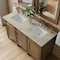 James Martin Vanities Brittany 60" Double Vanity, Saddle Brown, w/ 3 CM Tajnar Eclos Top 650-V60D-SBR-3TJR - alternate 4