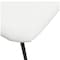 Leisuremod Lyra Collection Modern Chair in Natural Wood back and White Seat, 2PK LCNW-41W2 - alternate 9