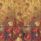 Homeroots 10' X 14' Gold Red And Brown Floral Washable Indoor Outdoor Area Rug 597062 - alternate 4
