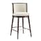 Manhattan Comfort Evalyn Barstool in Cream - Set of 2 2-BS024-CR - alternate 3