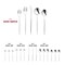 Smarty Had A Party Silver Moderno Plastic Cutlery Set - Spoons, Forks, Knives, Mini Spoons, Mini Forks (300 Guests), 1500PK 9330-SSPCS-CASE - alternate 4