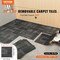 Vevor Carpet Tile Floor 24pcs Squares w/Padding Attached 20"x 20"Mixed Gray, 4PK DC126-04 - alternate 4