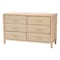 Bali & Pari Lanica Japandi Sun-Bleached Braided Rattan Queen Size 4-Piece Bedroom Set 250-14313-13729-13728-ZORO - alternate 4