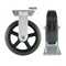 Hyw Products Heavy Duty Caster 8in Rubber on Cast Iron Wheel, Rigid 40-80R-A1-RC - alternate 2