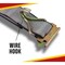 Mytee Products 8 Pack 2'x16ft E Track Ratchet Strap w/ J Hook for Enclosed Trailers, 3000 lbs, 8PK ETKRS16EJx8 - alternate 5