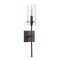 Jonathan Y Cato 4.5" 1-Light Bohemian Farmhouse Iron/Glass LED Vanity, Oil Rubbed Bronze/Clear JYL7805A - alternate 2