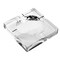 Homeroots 5in Clear Crystal Square Cigar Ash Tray 375764 - alternate 3
