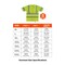 Ergodyne Hi-Vis Shirt, 3XL, Lime, Short Sleeve 22037 - alternate 5