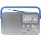 Jensen Portable AM/FM Radio-Blue MR-750-BL - alternate 2