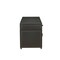 Homeroots 63" Gray Metal Executive Desk With Two Cabinets Three Drawers 491402 - alternate 4
