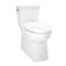 Gerber Burr Ridge 1.28gpf ADA EL 1pc CT Toilet 12" Rough-In White G0021187CT - alternate 2